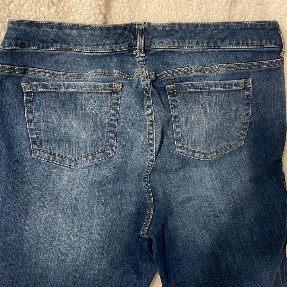 Torrid Artfully Distressed Jeans